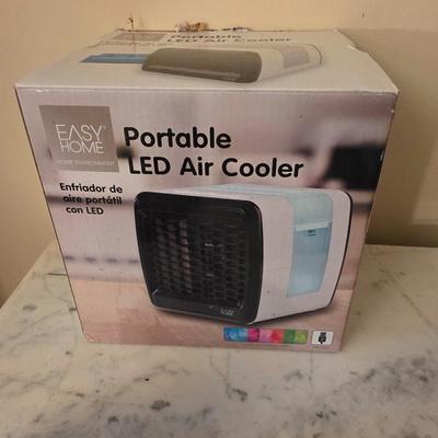 Portable LED air cooler