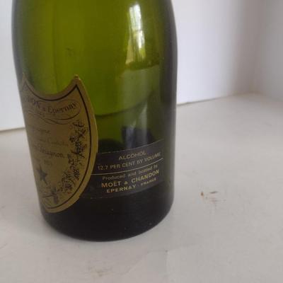1975 Dom Perignon Champagne Bottle (Empty)