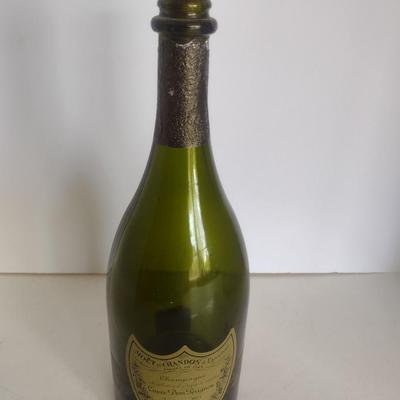 1975 Dom Perignon Champagne Bottle (Empty)