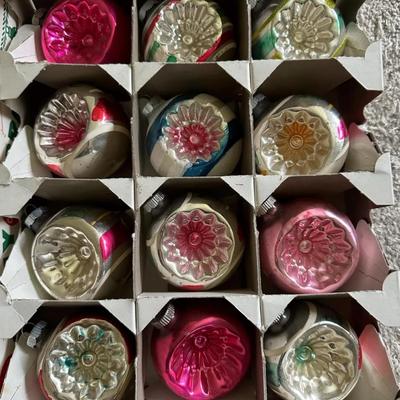 Shiny bright Christmas ornaments