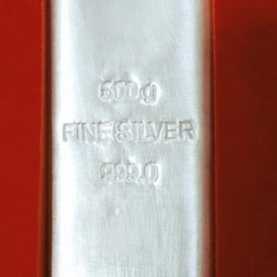 Silver bar 500g