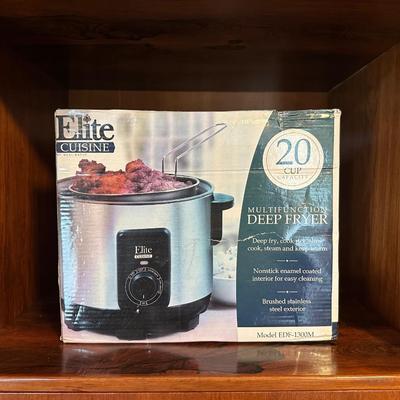 Elite Cuisine Multifunction Deep Fryer - New in Box
