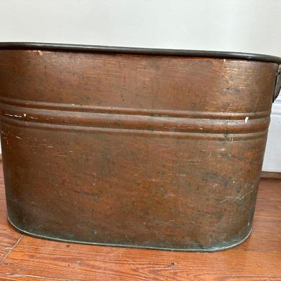 Vintage Copper Tub
