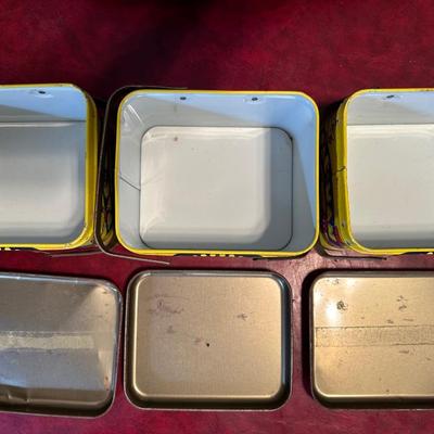 Vintage 1980s Pac-Man Metal Lunchboxes (3)