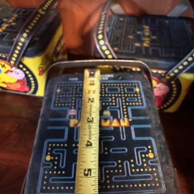 Vintage 1980s Pac-Man Metal Lunchboxes (3)