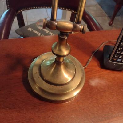 Brass Finish Adjustable Piano Lamp