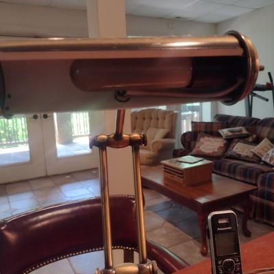 Brass Finish Adjustable Piano Lamp