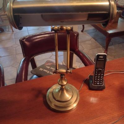 Brass Finish Adjustable Piano Lamp