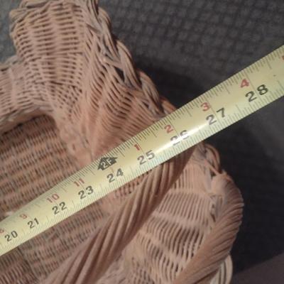 Large Wicker Weave Basket