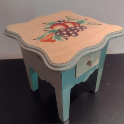 Diminutive Child's Wood Accent Table