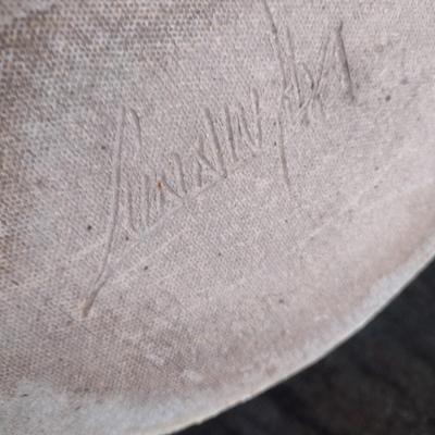 Glaze Pottery Vase Signed by Artist