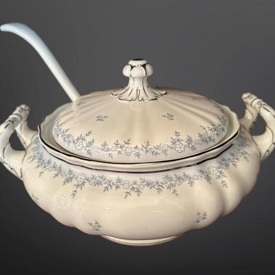 Franconia Delphine China Set – Service for 14