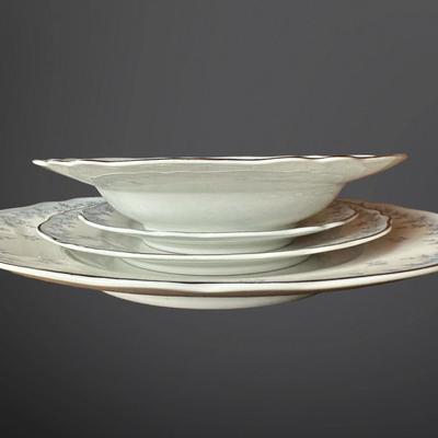 Franconia Delphine China Set – Service for 14
