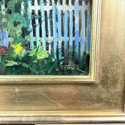 Sale Photo Thumbnail #1428: Measures: 24.75" wide x 23.25" high- framed