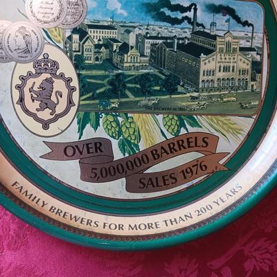 THE STROH BREWERY COMPANY VINTAGE SERVING TRAY