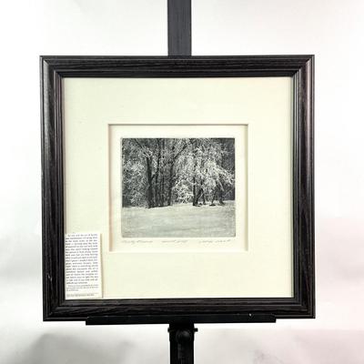 Sale Photo Thumbnail #1443: Double matted print
Measures: 16.5" wide x 16" high