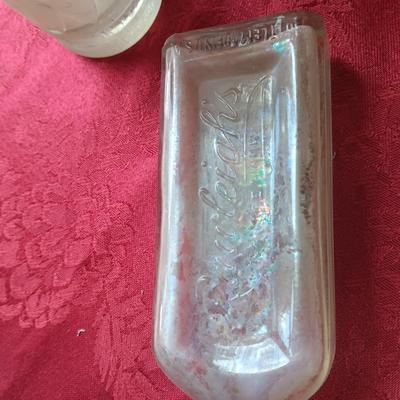 ANTIQUE BOTTLES MOST WITH RAISED LETTERING