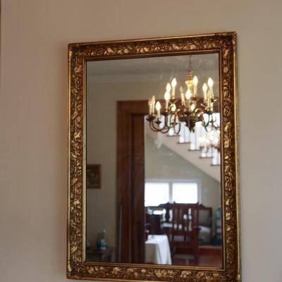 STROUPE Gold Gilt Wall Mirror
