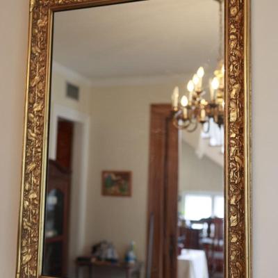 STROUPE Gold Gilt Wall Mirror