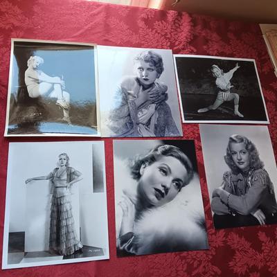 SIX 8 X 10 PROMOTIONAL PHOTOS