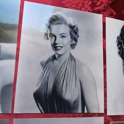 SIX 8 X 10 PROMOTIONAL PHOTOS INCLUDING ELIZABETH TAYLOR