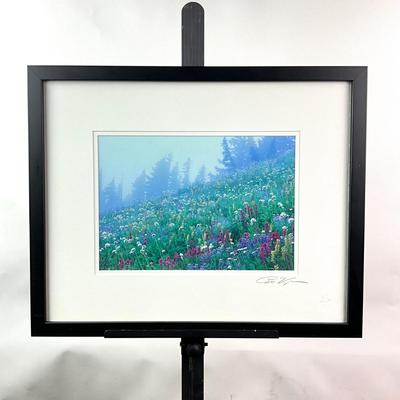 Sale Photo Thumbnail #1468: Signed
Double matted
Measures: 22" wide x 18" high