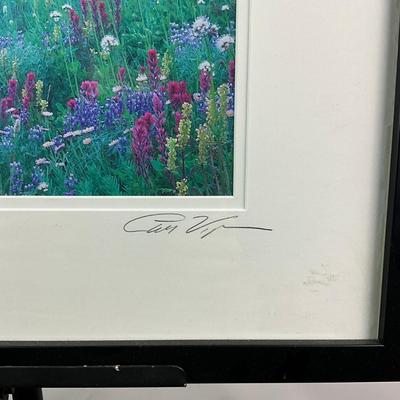 Sale Photo Thumbnail #1472: Signed
Double matted
Measures: 22" wide x 18" high