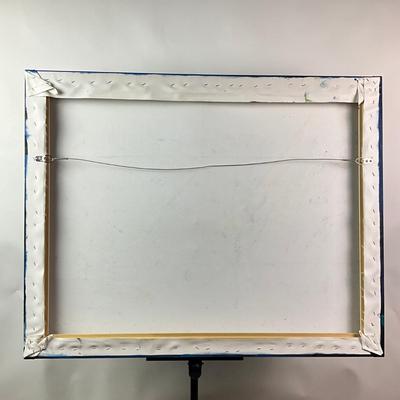 Sale Photo Thumbnail #1478: Measures: 41.5" wide x 32.75" high- canvas