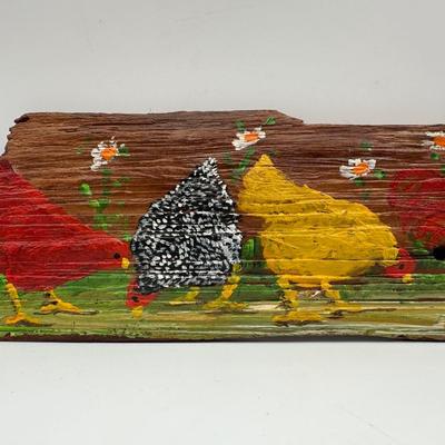 Original Painting on Wood by Juanita Courtney
