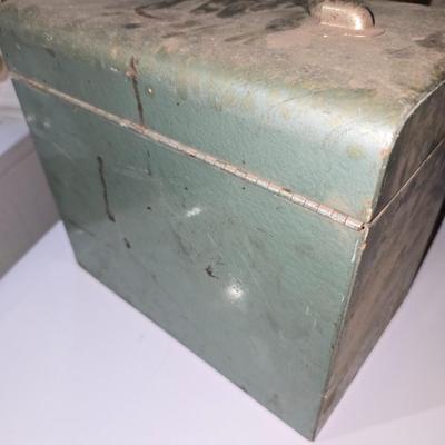 Large Lot of Vintage Tools, Hardware, and Mogul Metal Case
