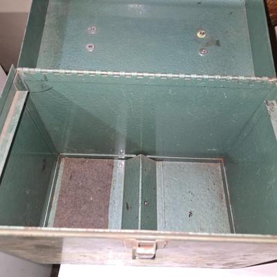 Large Lot of Vintage Tools, Hardware, and Mogul Metal Case