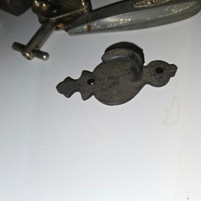 Large Lot of Vintage Tools, Hardware, and Mogul Metal Case