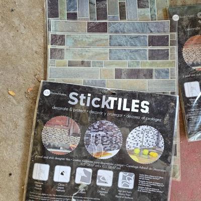 DIY Home Improvement Lot – Paint, Sandpaper, sticky Tiles & Tools