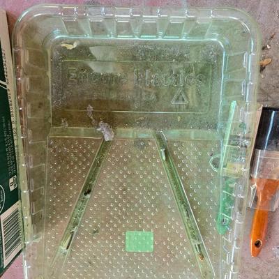 DIY Home Improvement Lot – Paint, Sandpaper, sticky Tiles & Tools