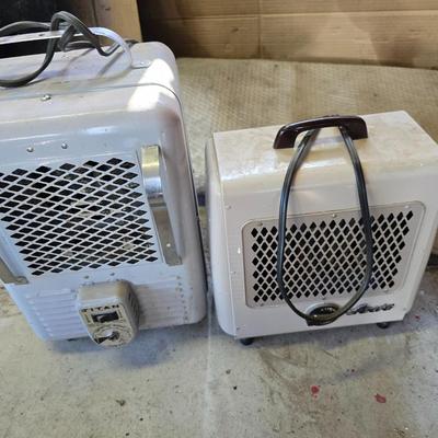 Titan and Arvin electric space heaters