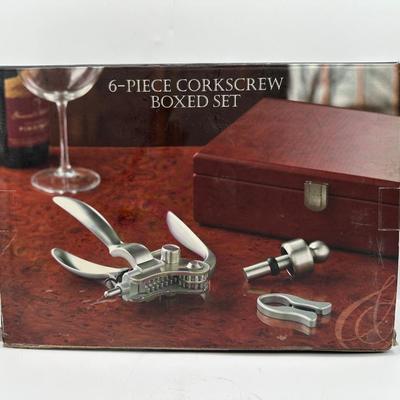 6-Piece Corkscrew Boxed Set - New in Box