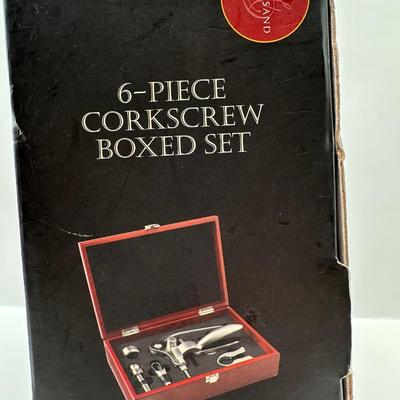 6-Piece Corkscrew Boxed Set - New in Box