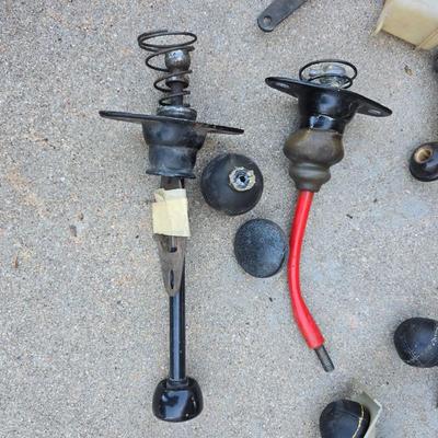 Large Mixed Lot of Vintage Auto Parts, Wiring, and Hardware
