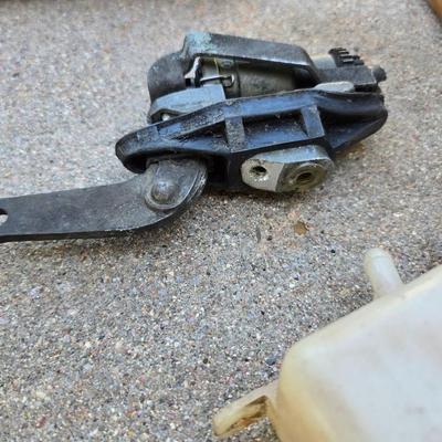 Large Mixed Lot of Vintage Auto Parts, Wiring, and Hardware