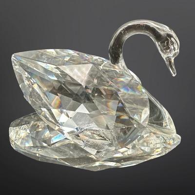 Swarovski Crystal Swan Figurine