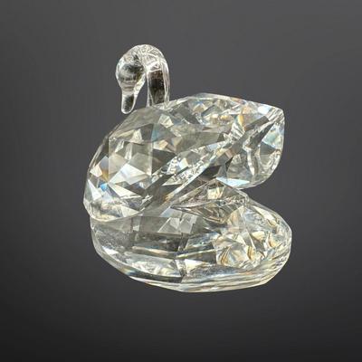 Swarovski Crystal Swan Figurine