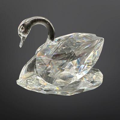 Swarovski Crystal Swan Figurine