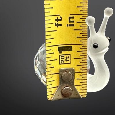 Swarovski Crystal Snail Figurine