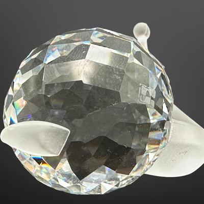 Swarovski Crystal Snail Figurine
