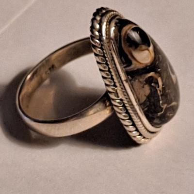 Natural Jasper Ring