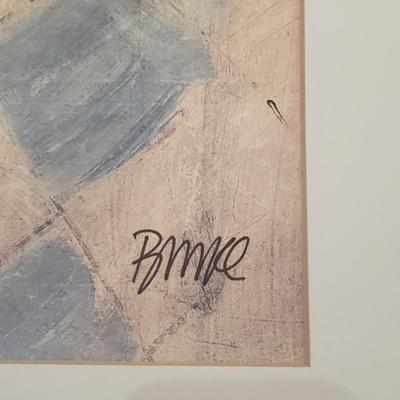 Four Framed Pieces by the Same Artist (BR3-KD)
