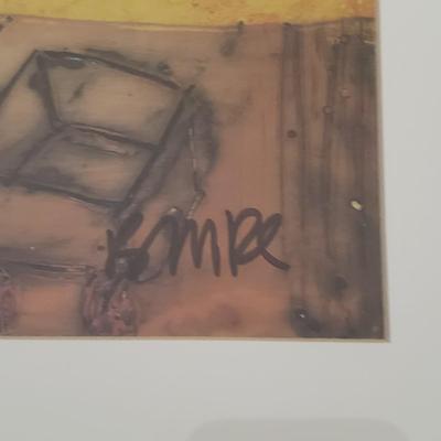 Four Framed Pieces by the Same Artist (BR3-KD)