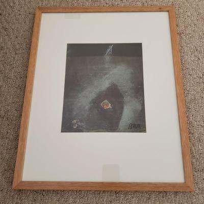 Four Framed Pieces by the Same Artist (BR3-KD)