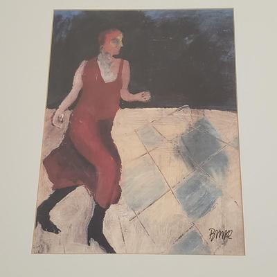 Four Framed Pieces by the Same Artist (BR3-KD)