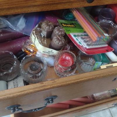 Collection of Candles and Candle Accessories